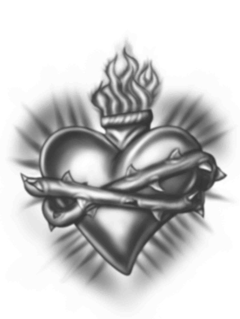 HookUp Tattoo Sacred Heart