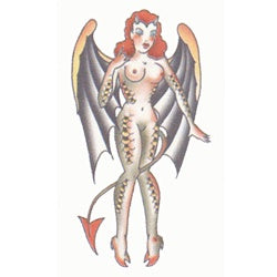 Tinsley Devil Pin Up Girl
