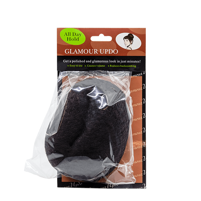 Glamour Updo Soft Jumbo Donut Brown