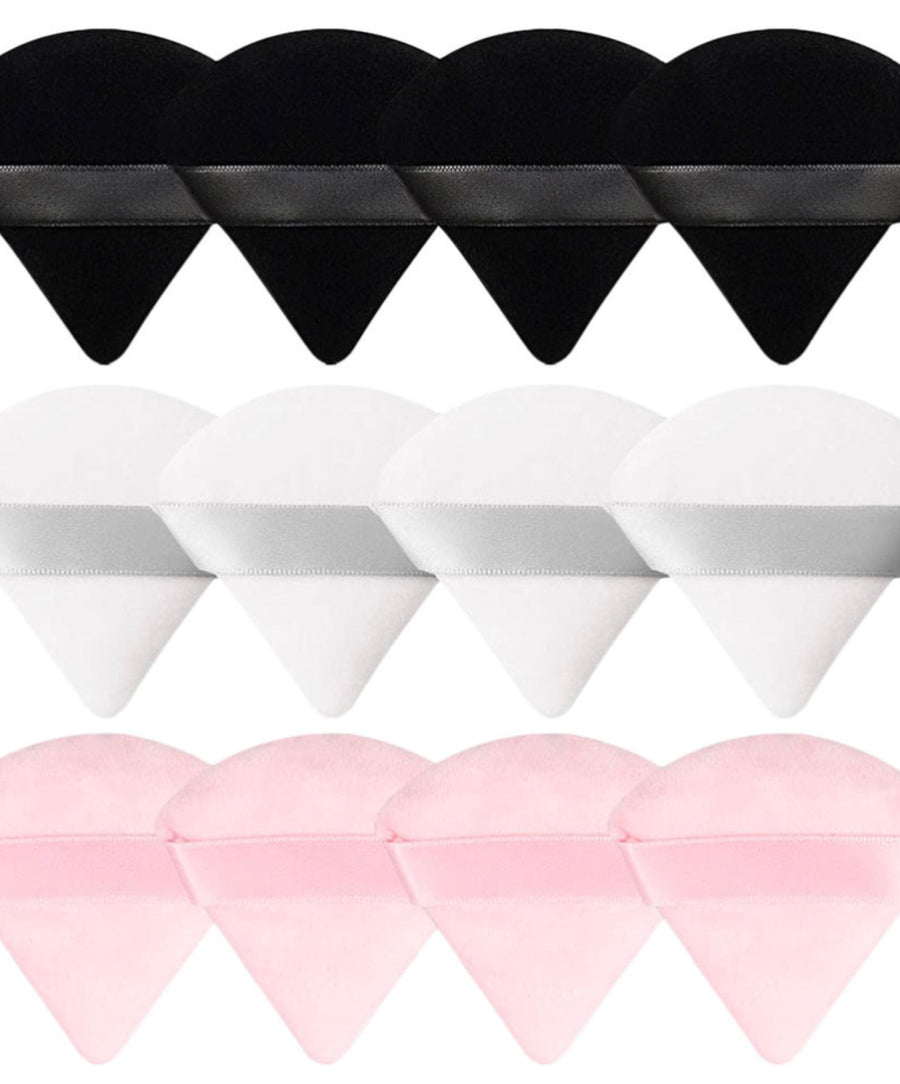 Triangle Puff Sticker Triangular powder puff – Scotty's Makeup & Beauty