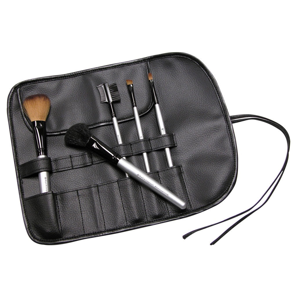 Royal & Langnickel Brush Wrap 7 Pocket Black
