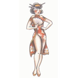 Tinsley Geisha Pin Up Girl