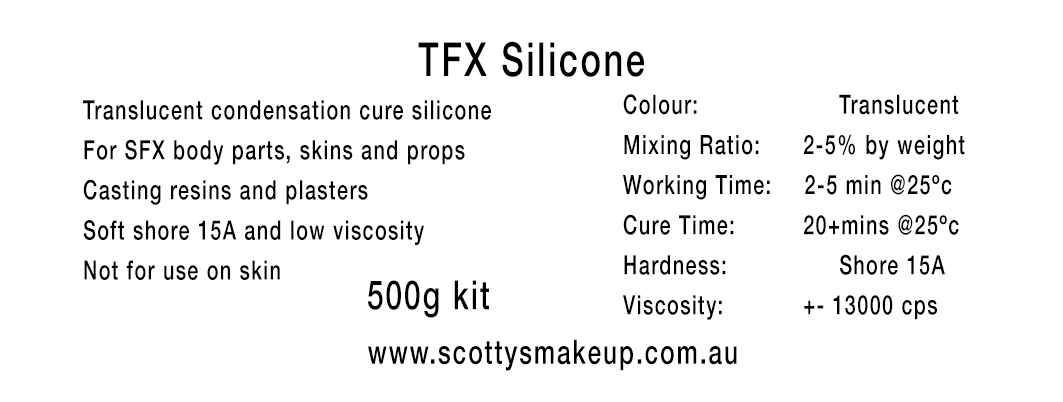 TFX Silicone 500g kit