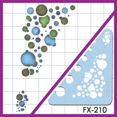 EBA TriEdge FX Stencil Bubbles