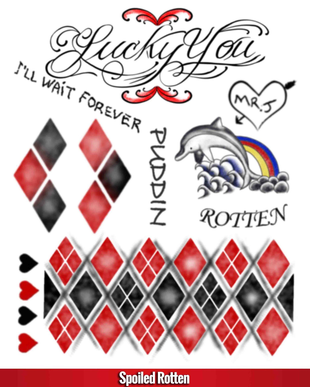 HookUp Tattoo Spoiled Rotten