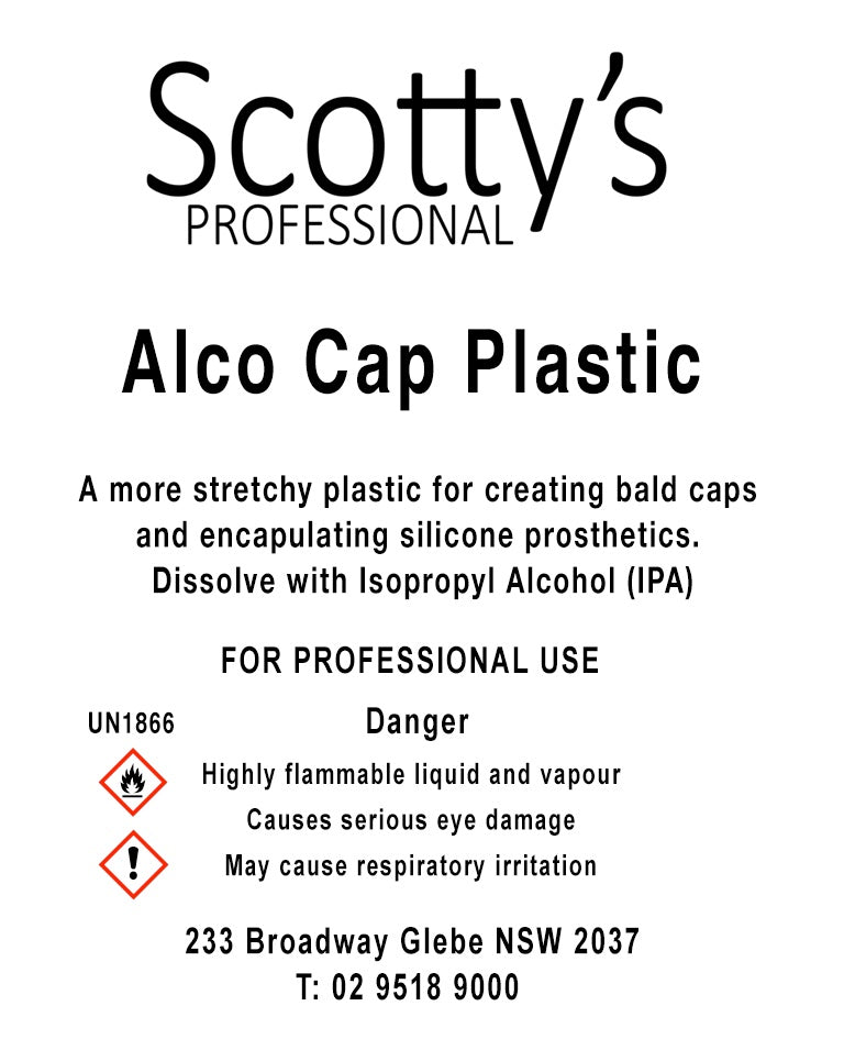 Scotty's Professional Alco Cap Plastic