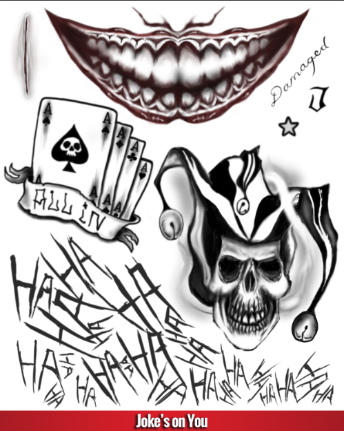 HookUp Tattoo Joke's on You