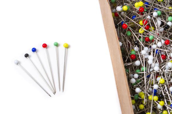 Fischbach Glass Head Pins 3cm