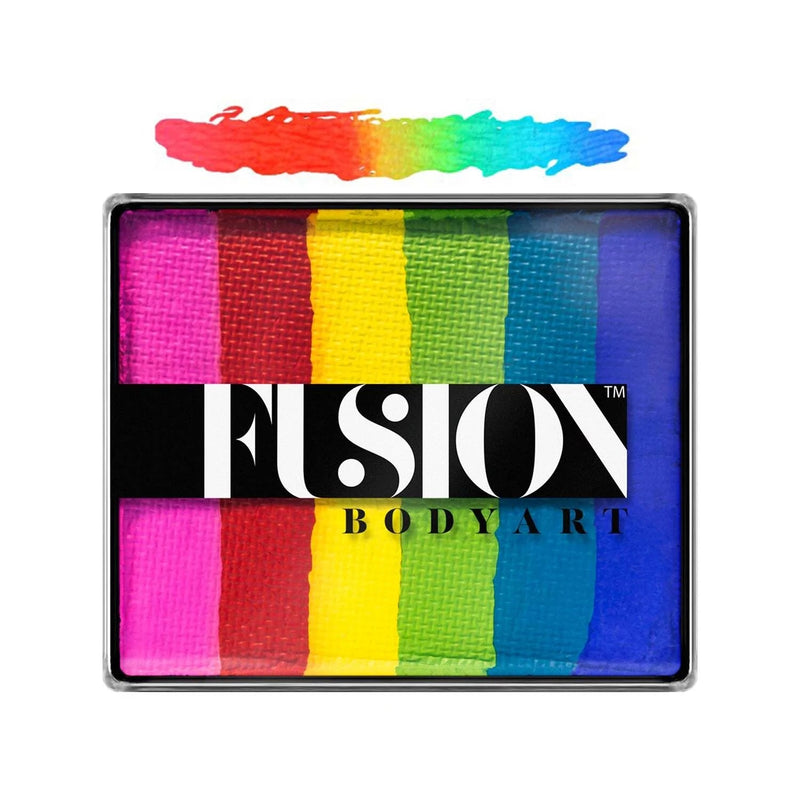 Fusion Bright Rainbow Body Art Rainbow Cake