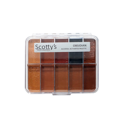 Scotty's Professional Obsidian Alcohol Activated Mini Palette