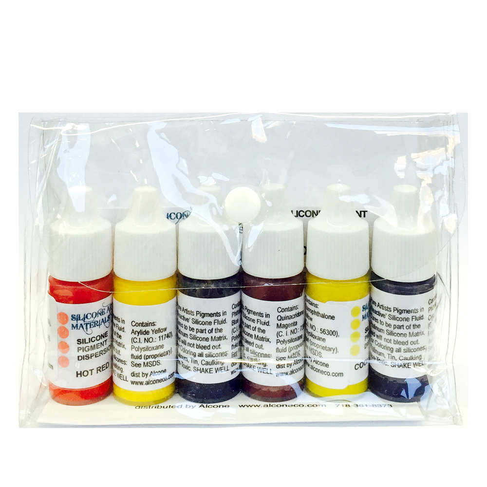 SAM HD Silicone Pigments Primary Set 6p