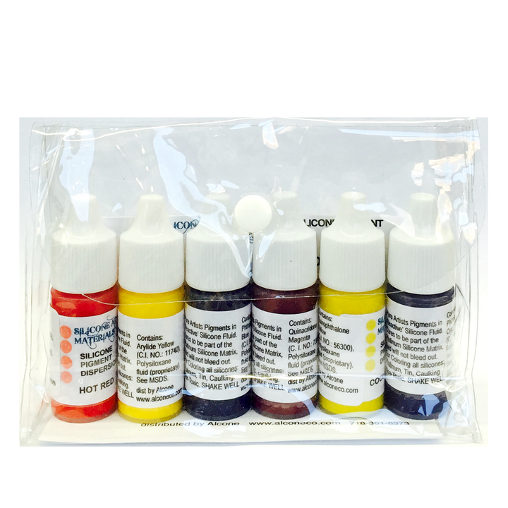 SAM HD Silicone Pigments Primary Set 6p