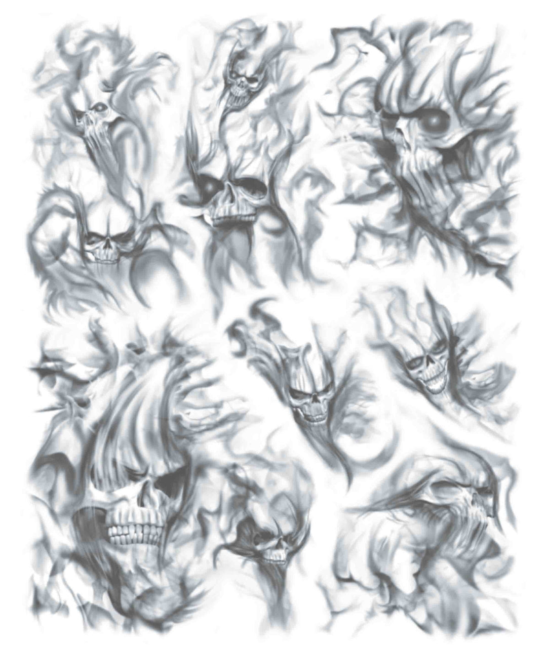 HookUp Tattoo Filler Skulls & Smoke 1