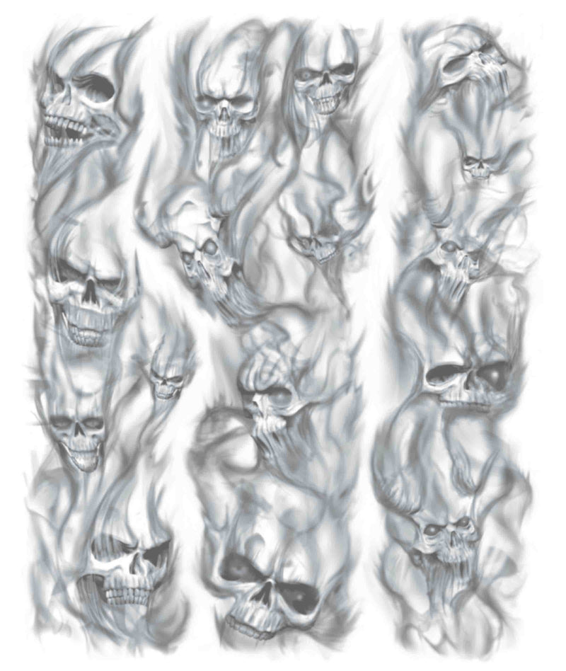 HookUp Tattoo Filler Skulls & Smoke 2