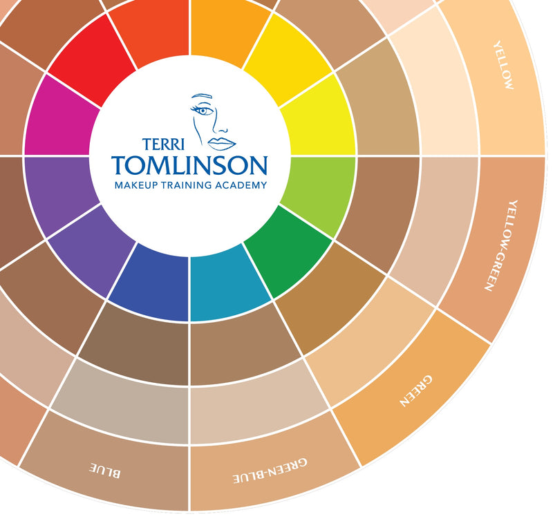 Terri Tomlinson Flesh Tone Colour Wheel