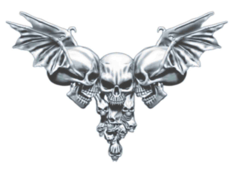 HookUp Tattoo Winged Skull