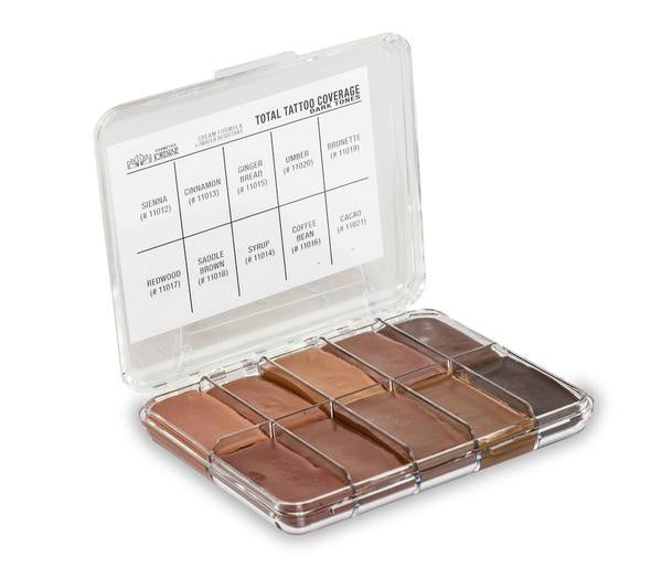 Jordane Total Tattoo Coverage Dark Tones Palette