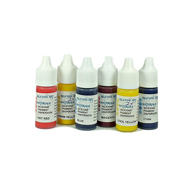 SAM HD Silicone Pigments Primary Set 6p